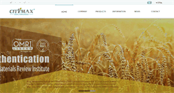 Desktop Screenshot of citymax-agro.com